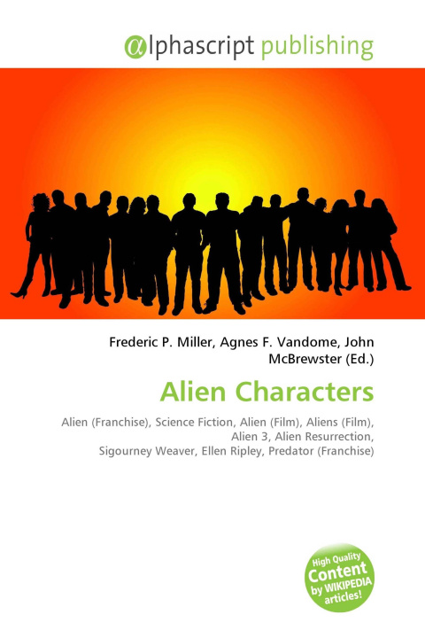 Knjiga Alien Characters Agnes F. Vandome