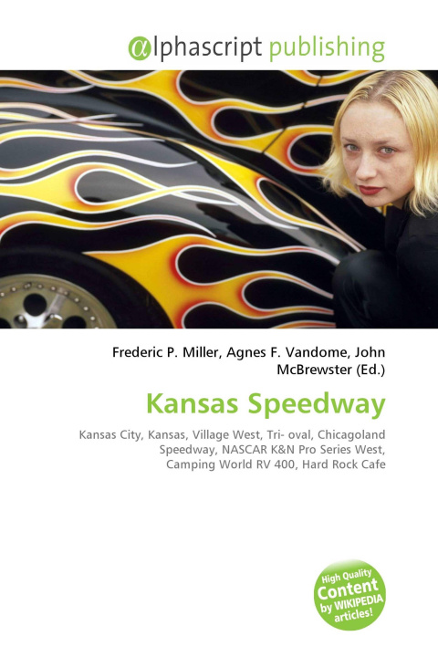 Kniha Kansas Speedway Agnes F. Vandome