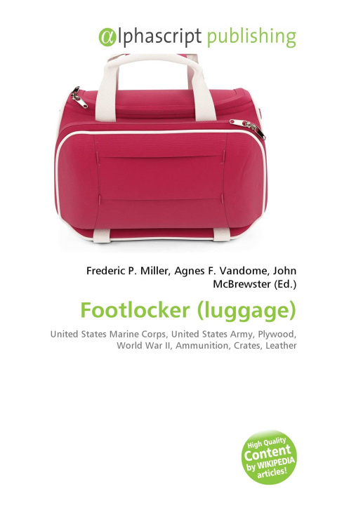 Kniha Footlocker (luggage) Agnes F. Vandome