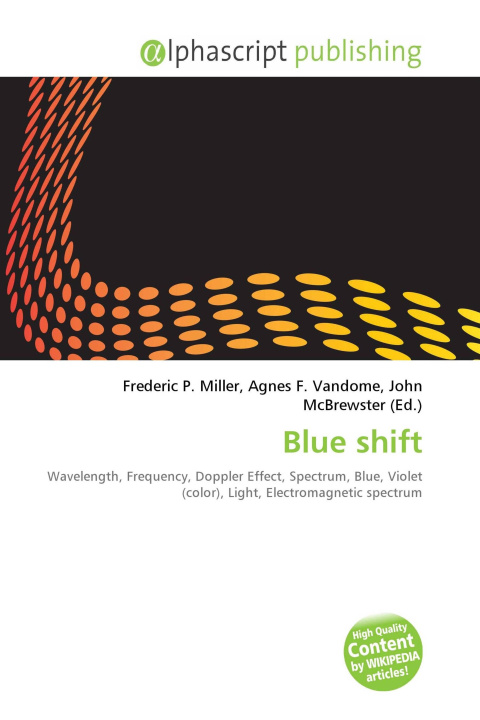 Könyv Blue shift Agnes F. Vandome