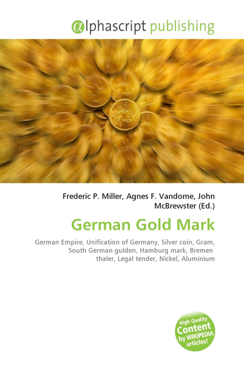 Kniha German Gold Mark Agnes F. Vandome
