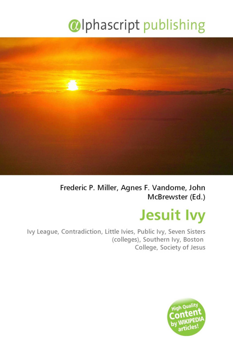 Kniha Jesuit Ivy Agnes F. Vandome