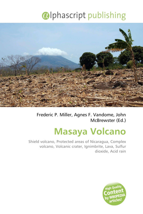 Kniha Masaya Volcano Agnes F. Vandome