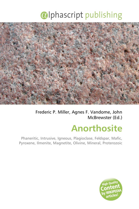 Kniha Anorthosite Agnes F. Vandome