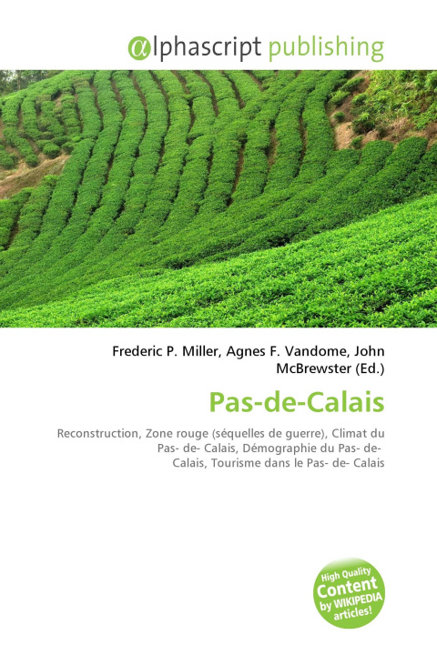 Kniha Pas-de-Calais Agnes F. Vandome