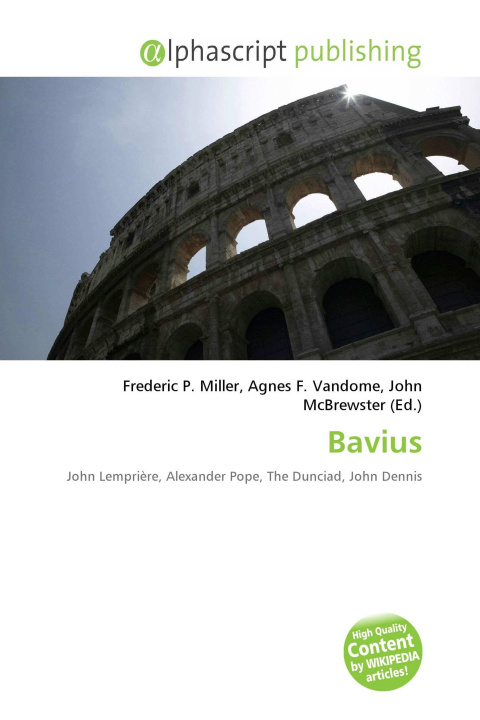 Kniha Bavius Agnes F. Vandome