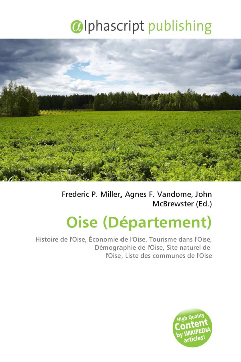 Kniha Oise (Département) Agnes F. Vandome