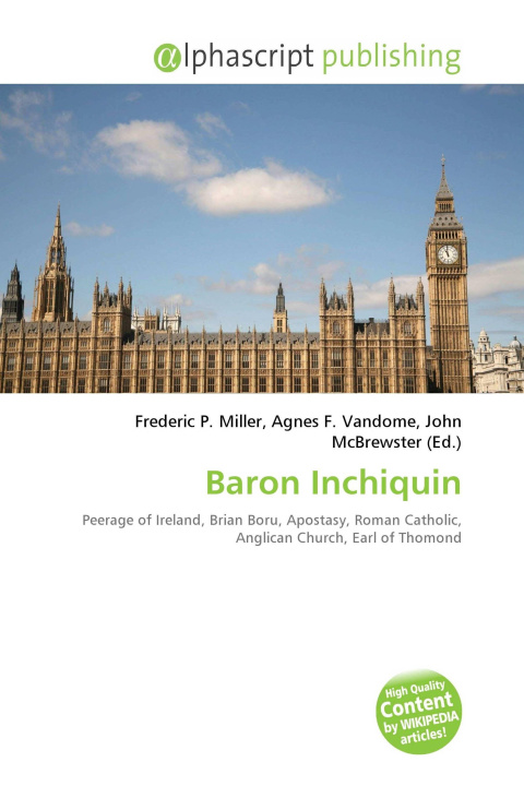 Knjiga Baron Inchiquin Agnes F. Vandome