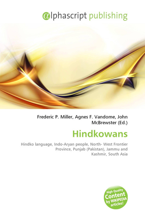 Knjiga Hindkowans Agnes F. Vandome
