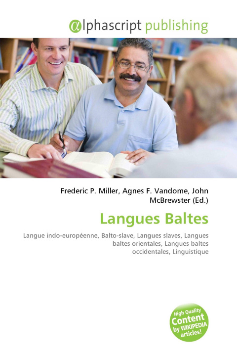 Kniha Langues Baltes Agnes F. Vandome