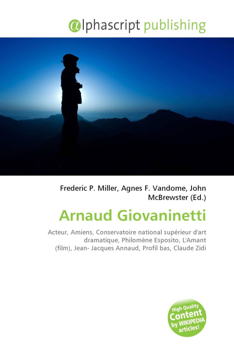 Book Arnaud Giovaninetti Agnes F. Vandome
