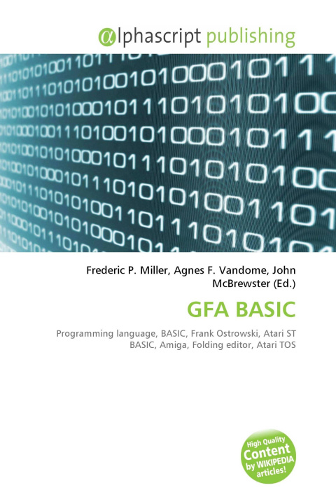 Knjiga GFA BASIC Agnes F. Vandome