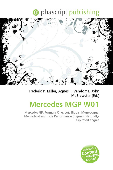 Knjiga Mercedes MGP W01 Agnes F. Vandome