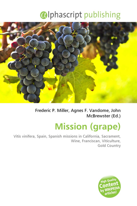 Knjiga Mission (grape) Agnes F. Vandome