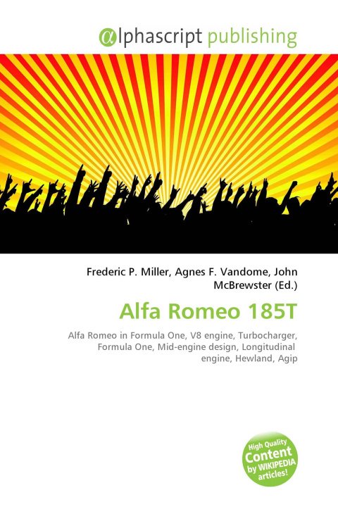 Книга Alfa Romeo 185T Agnes F. Vandome