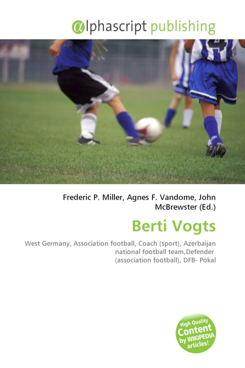 Kniha Berti Vogts Agnes F. Vandome