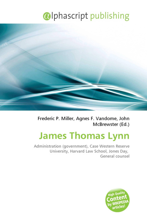 Book James Thomas Lynn Agnes F. Vandome