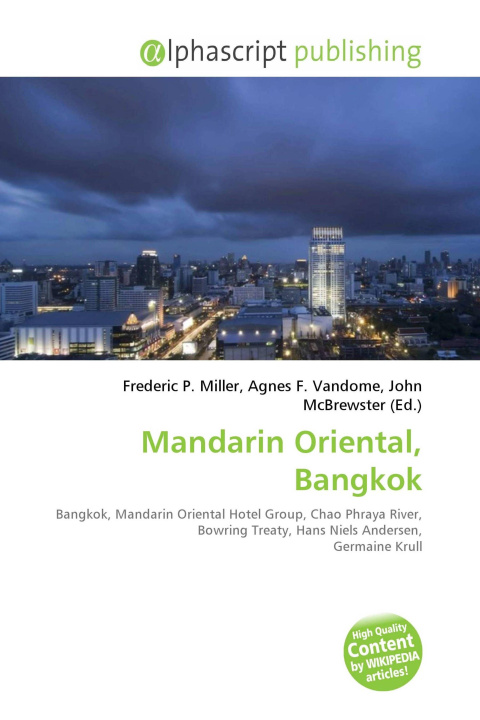 Kniha Mandarin Oriental, Bangkok Agnes F. Vandome