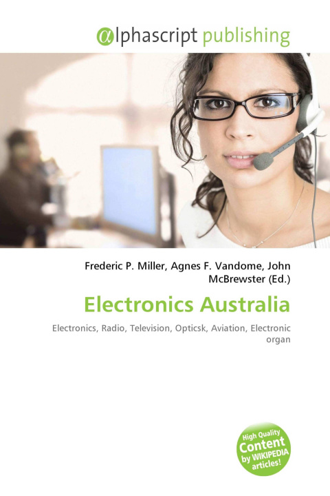 Könyv Electronics Australia Agnes F. Vandome