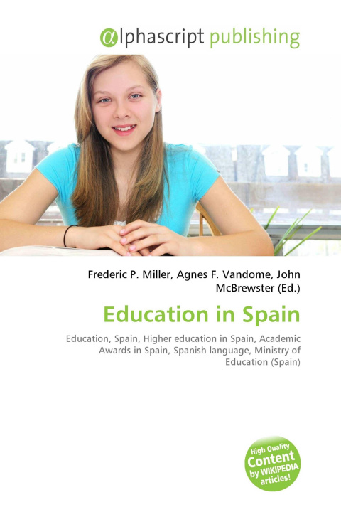 Könyv Education in Spain Agnes F. Vandome