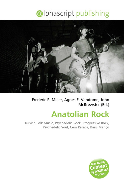 Könyv Anatolian Rock Agnes F. Vandome