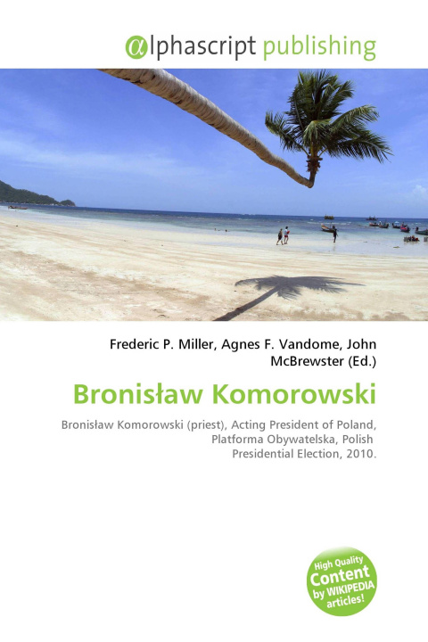 Carte Bronis¿aw Komorowski Agnes F. Vandome