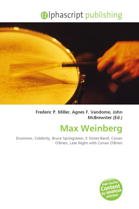 Kniha Max Weinberg Agnes F. Vandome