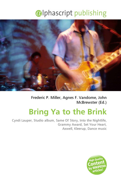 Libro Bring Ya to the Brink Agnes F. Vandome