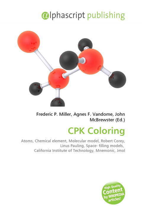 Book CPK Coloring Agnes F. Vandome