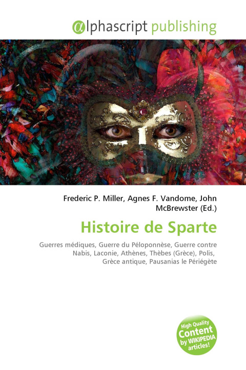 Книга Histoire de Sparte Agnes F. Vandome