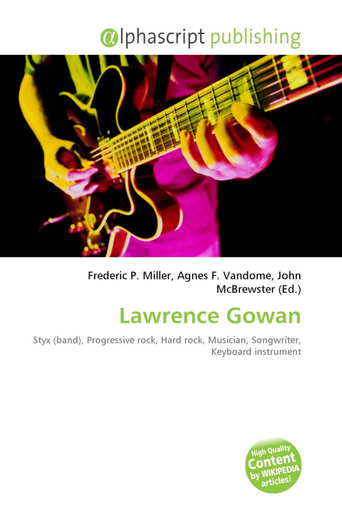 Kniha Lawrence Gowan Agnes F. Vandome