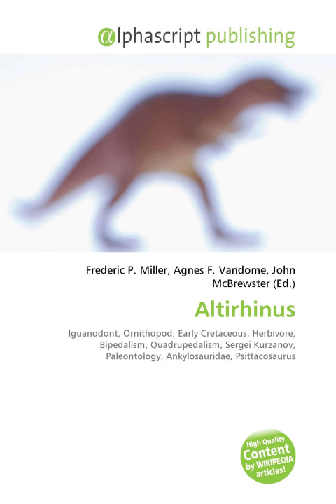 Kniha Altirhinus Agnes F. Vandome