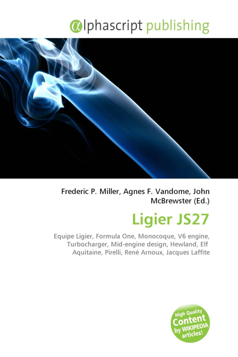 Kniha Ligier JS27 Agnes F. Vandome