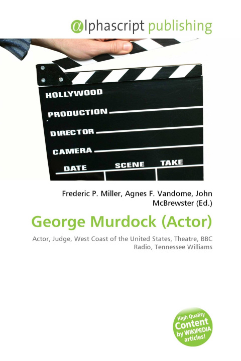 Kniha George Murdock (Actor) Agnes F. Vandome