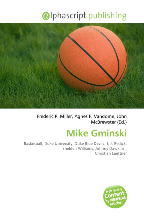 Knjiga Mike Gminski Agnes F. Vandome