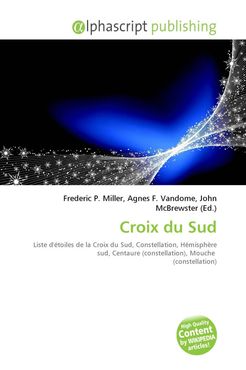 Kniha Croix du Sud Agnes F. Vandome
