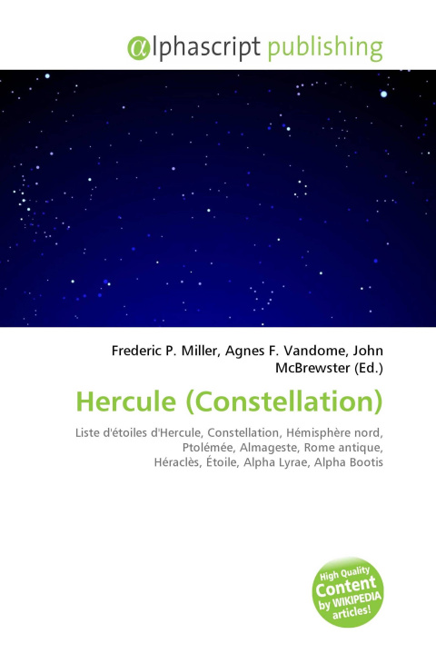 Kniha Hercule (Constellation) Agnes F. Vandome