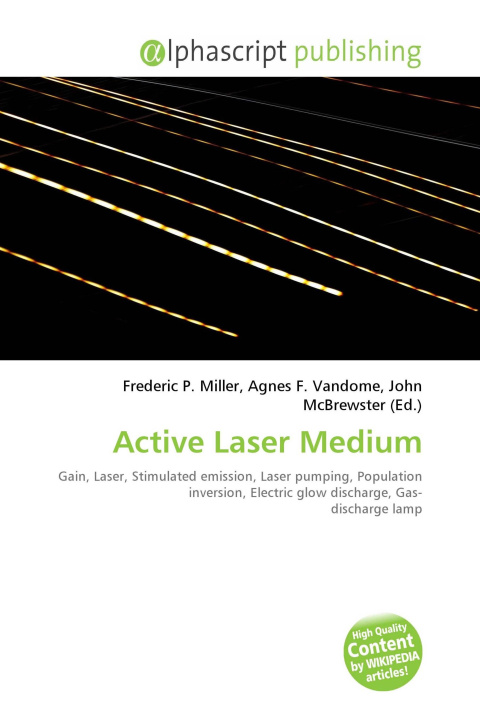 Kniha Active Laser Medium Agnes F. Vandome