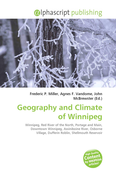 Boek Geography and Climate of Winnipeg Agnes F. Vandome