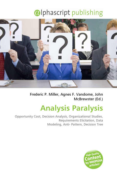 Kniha Analysis Paralysis Agnes F. Vandome