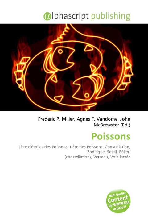 Knjiga Poissons Agnes F. Vandome
