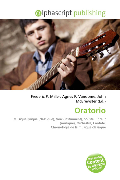 Kniha Oratorio Agnes F. Vandome