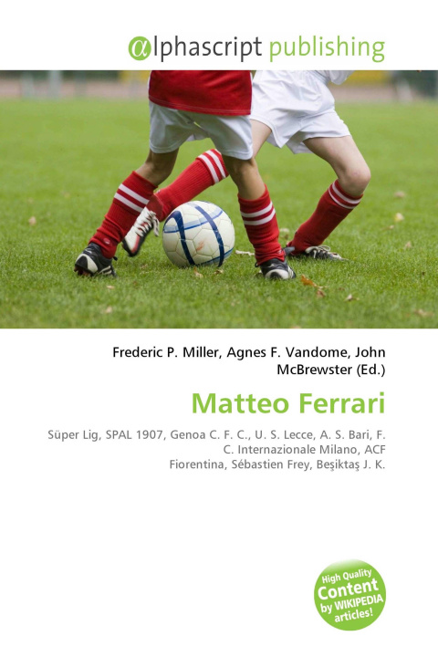 Kniha Matteo Ferrari Agnes F. Vandome