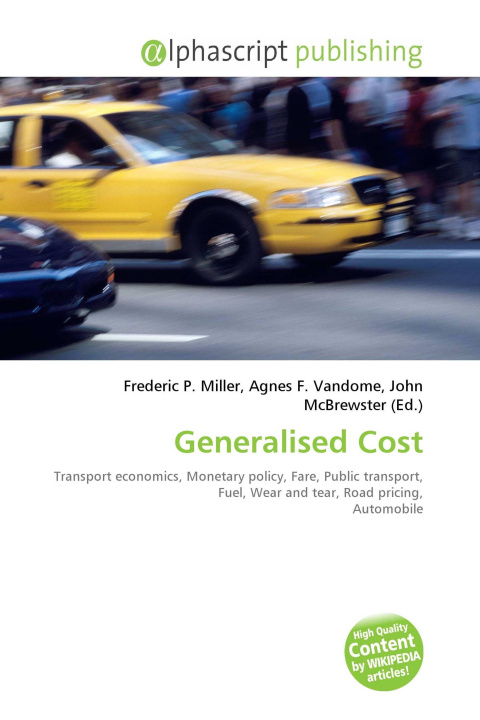 Kniha Generalised Cost Agnes F. Vandome