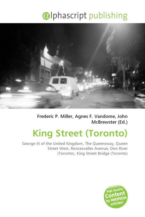Kniha King Street (Toronto) Agnes F. Vandome