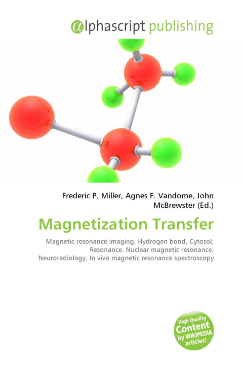 Kniha Magnetization Transfer Agnes F. Vandome