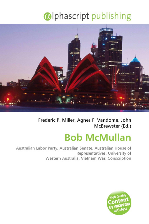 Kniha Bob McMullan Agnes F. Vandome