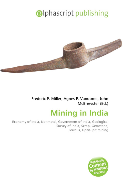 Kniha Mining in India Agnes F. Vandome