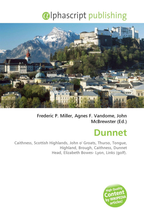 Kniha Dunnet Agnes F. Vandome