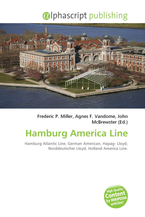 Boek Hamburg America Line Agnes F. Vandome